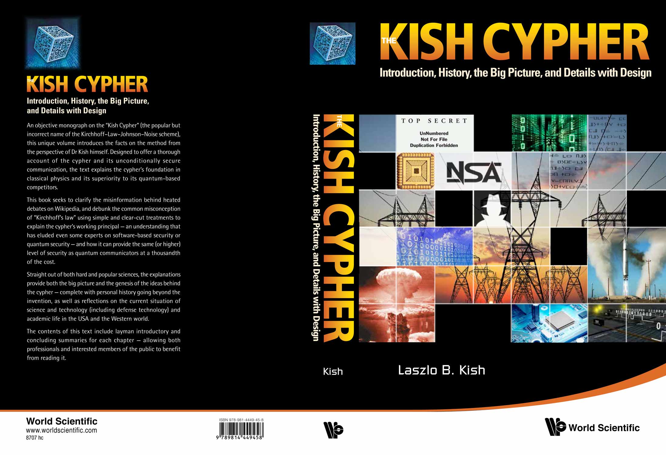 The KLN book cover and information